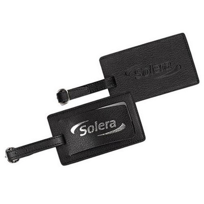 New Englander Leather Baggage Tag