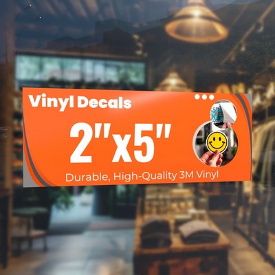 Vinyl Decal 2"x5"