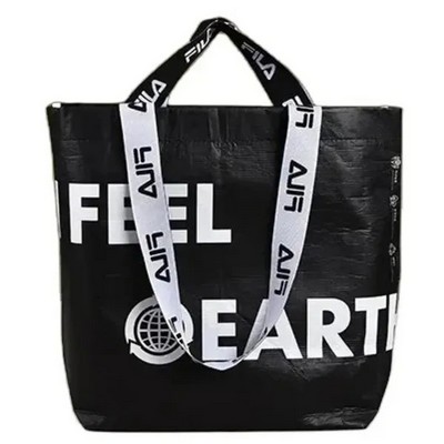 Recycled rPET Laminated Tote Shopping Bag