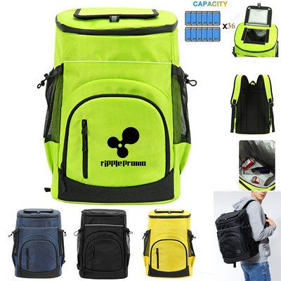 30L Insulated Cooler Backpack with PEVA Liner