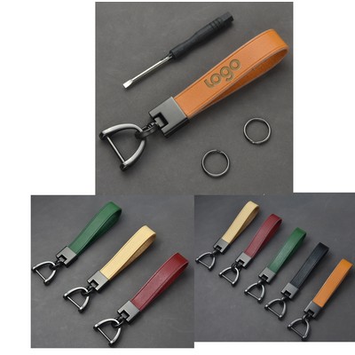 PU Leather Keychain