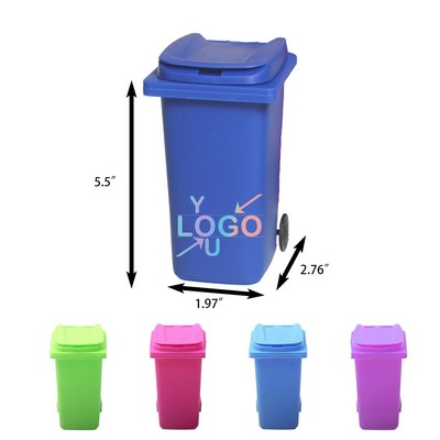 Plastic Waste Bin Pen Organizer