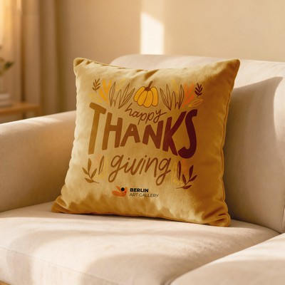 Sublimation Plush Throw Pillow