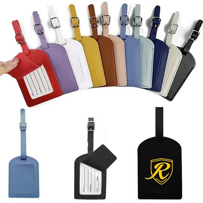 PU Leather Bag Case Tags