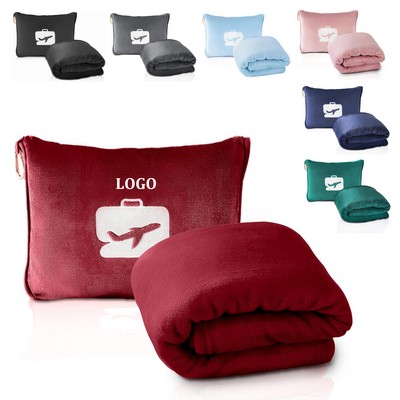 Travel Blanket and Pillow