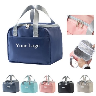 Circular Insulated Lunch Box Bag