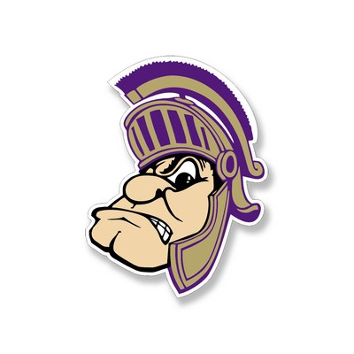 Decal On White Vinyl Material - (3"X2.5") Full Color