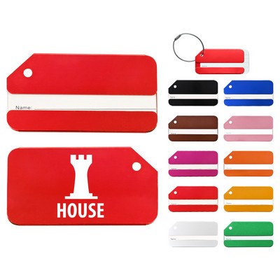 Aluminum Travel Suitcase Tag