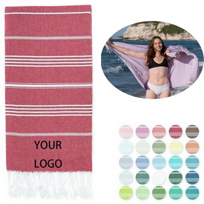 Turkish Beach Tassel Towels