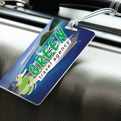 Soft Vinyl Luggage Tags single or double side available