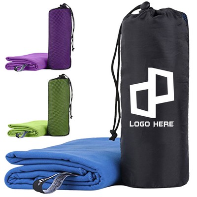 47 X 59" Multifunctional Double-Sided Fleece Blanket