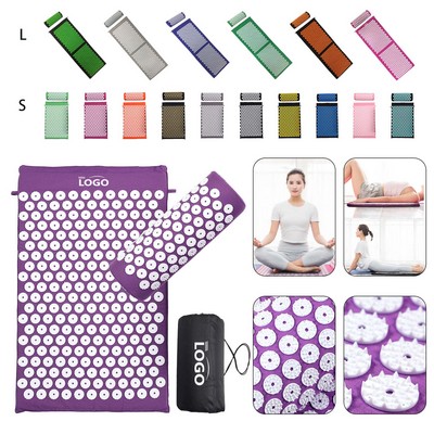 Acupressure Mat and Pillow Set