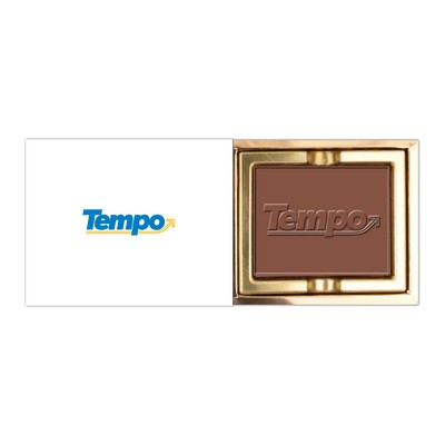 Greeting SB - Customized Bar in Belgian Chocolate (1 Pc)