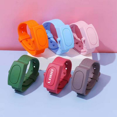 Adjustable Hand Sanitizer Dispenser Silicone Wristbands