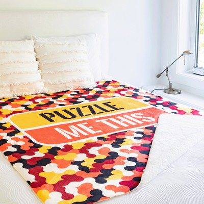 Epicolor Sherpa Throw - 50" x 60"