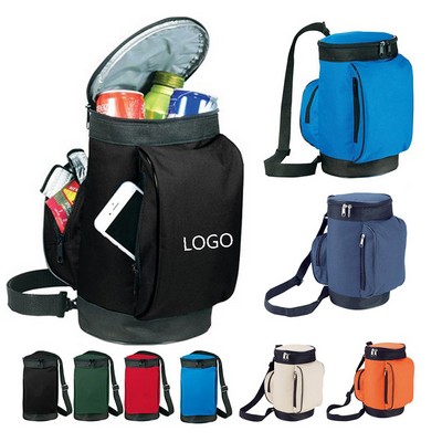 Insulated 600D Oxford PEVA Golf Cooler Bag