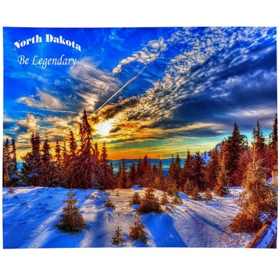 Sublimated Coral Plush Fleece Blanket 50"X60"