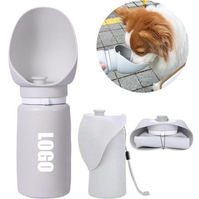 Dog Water Bottle Silicone Foldable Bottle for Pets