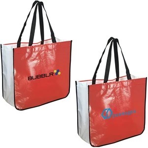 Extra Large Laminated Shopping Tote Bag