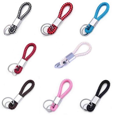 Braided Rope Keychain
