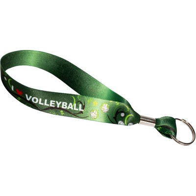 Heavy Weight Satin Wristlet Keychain Strap