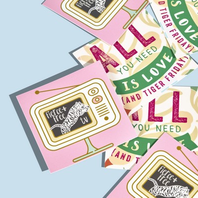 4"x4" Custom Square Sticker (High Quantity)