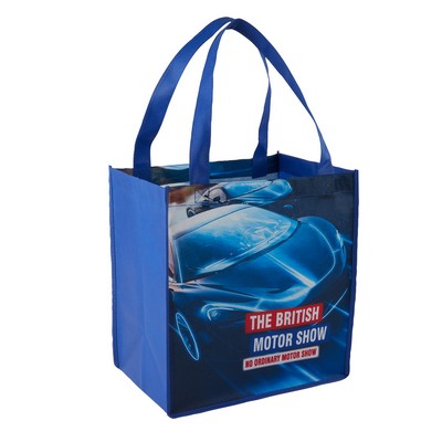 2-Sided Sublimated Non-Woven Grocery Tote Bag