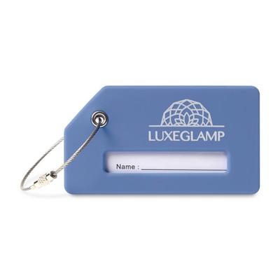 Silicone Luggage Tag - Royal Blue