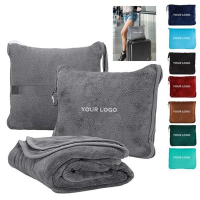 2" 1 Travel Blanket Pillow