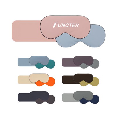 Milk Silk Eye Mask W/ Adjustable Strap