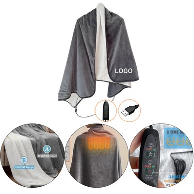 USB Portable Heated Electric Blanket