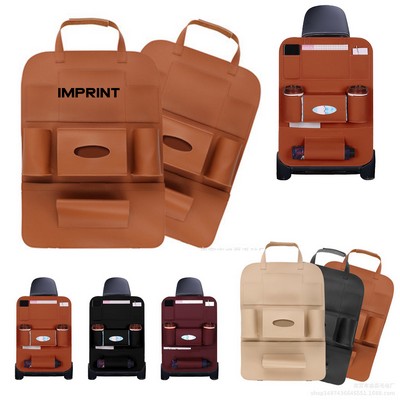Car Backseat Storage Organizer With Multi-Holders