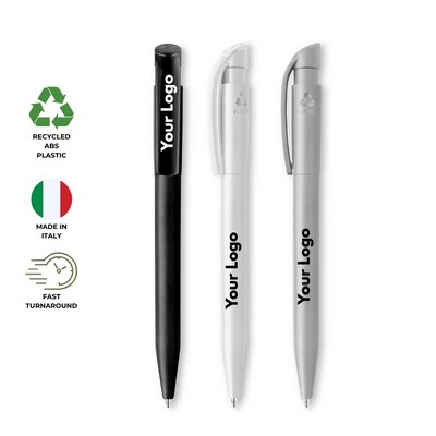 Piedmont Basic Recycled ABS Ballpoint Pen Made in Italy