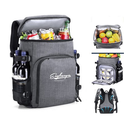 40L Large Capacity Insulated Cooler Backpack