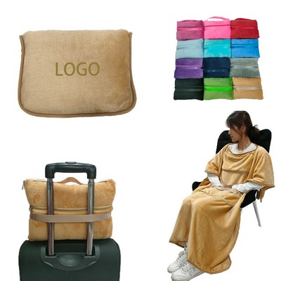 2" 1 Travel Pillow Blanket