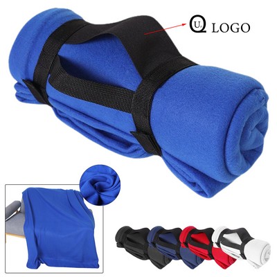 Polar Fleece Airplane Blanket