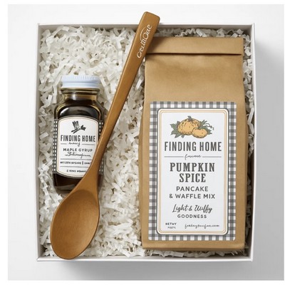 Pumpkin Spice Pancake & Waffle Breakfast Box