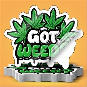 2" Custom Clear Stickers - Full Color