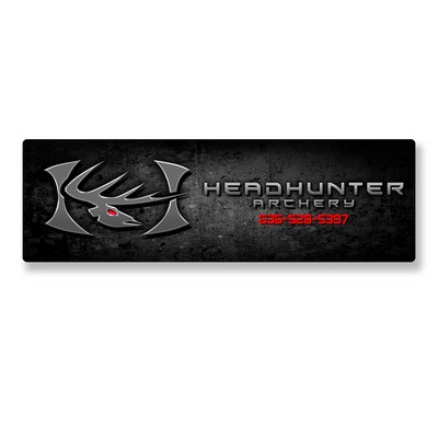 Decal On White Vinyl Material - (7"X4.5") Full Color