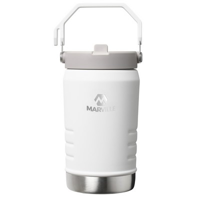 Stanley® IceFlow 40oz Flip Straw Jug, Frost - Etched