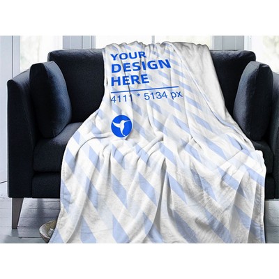 Double-Sided Flannel Fleece Blanket