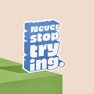 2"x2" Die Cut Custom Stickers