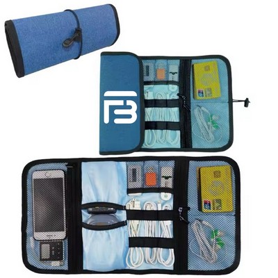 Roll-up Electronics Organizer