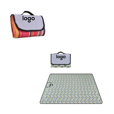 600D Oxford PVC Coating Waterproof Custom Picnic Blanket