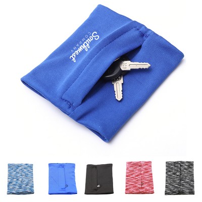 Wristband with ZipPocket