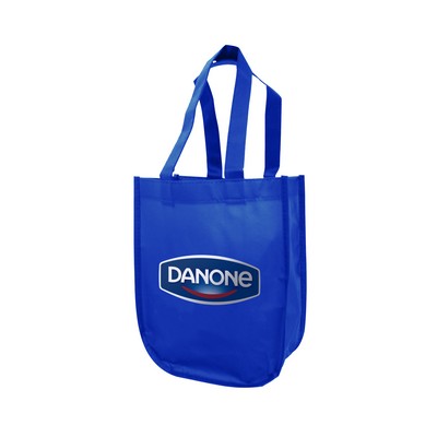 Non-woven Laminated retail tote with heat transfer logo
