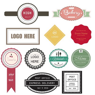 Full Color Various Shape Vinyl Stickers/Decal (3/8"to 3'')