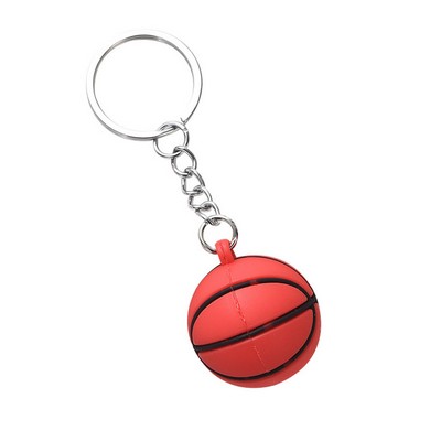 Silicone Tennis Key Chain