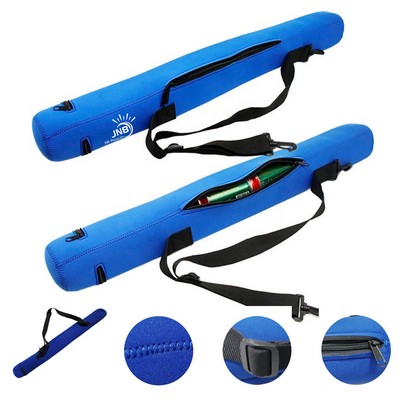 6-Can Insulated Cooler Neoprene Sleeve Cooler