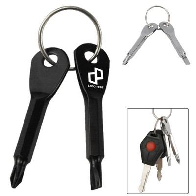 Multifunction Key Chain Screwdriver